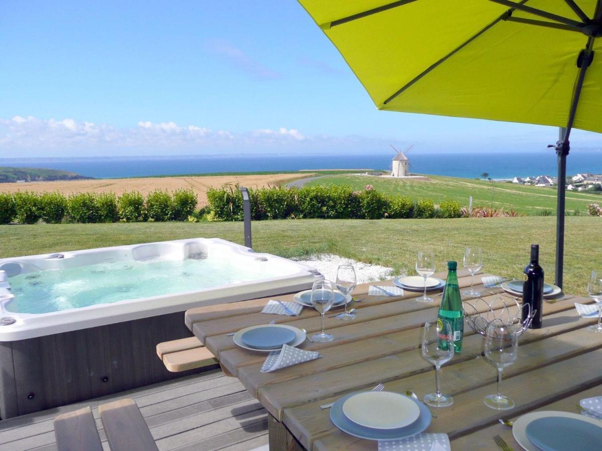 Panoramic Sea View And Jacuzzi, Premium, Telgruc-Sur-Mer Eksteriør billede